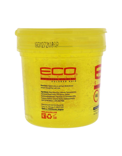 ECO - Colored Treated Hair Styling Gel (Yellow)