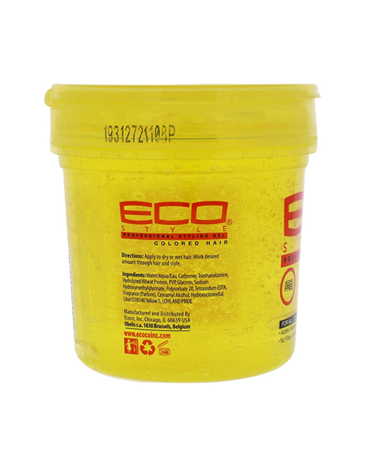 ECO - Colored Treated Hair Styling Gel (Yellow)