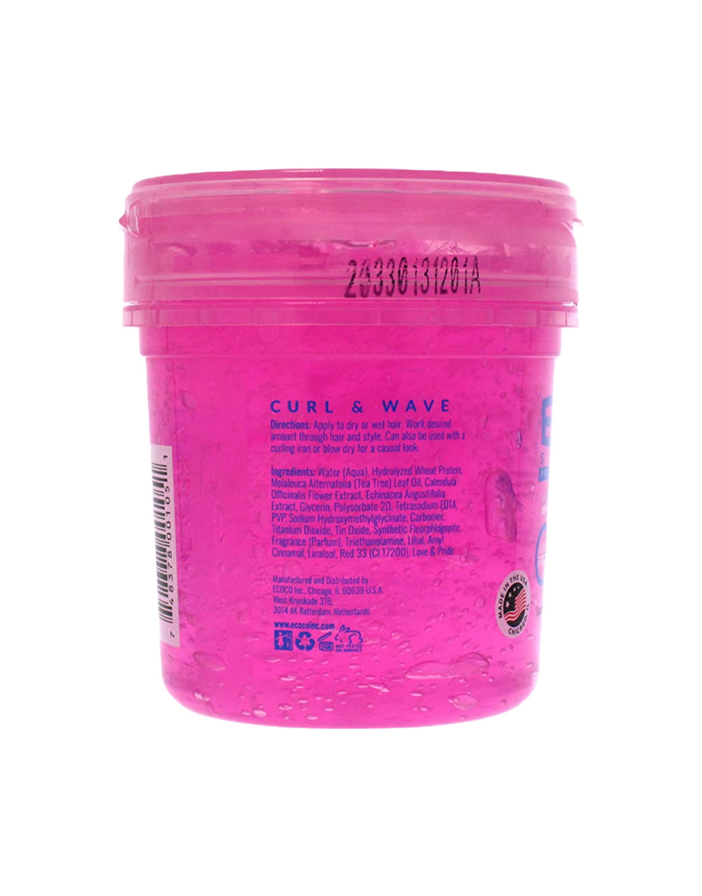 ECO - Curl & Wave Styling Gel (Pink)