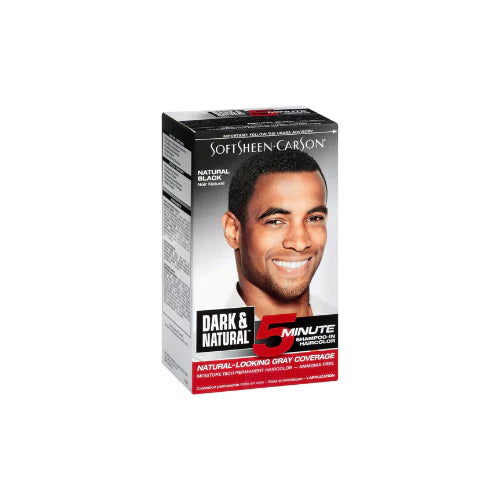 Softsheen-Carson Dark & Natural Hair Color for Men (Natural Black)