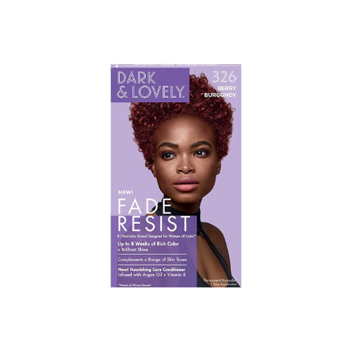 Dark and Lovely Berry Burgundy Hair Colour