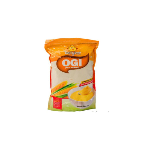 Tasty Pot Ogi (Pap, Akamu) yellow maize 453g