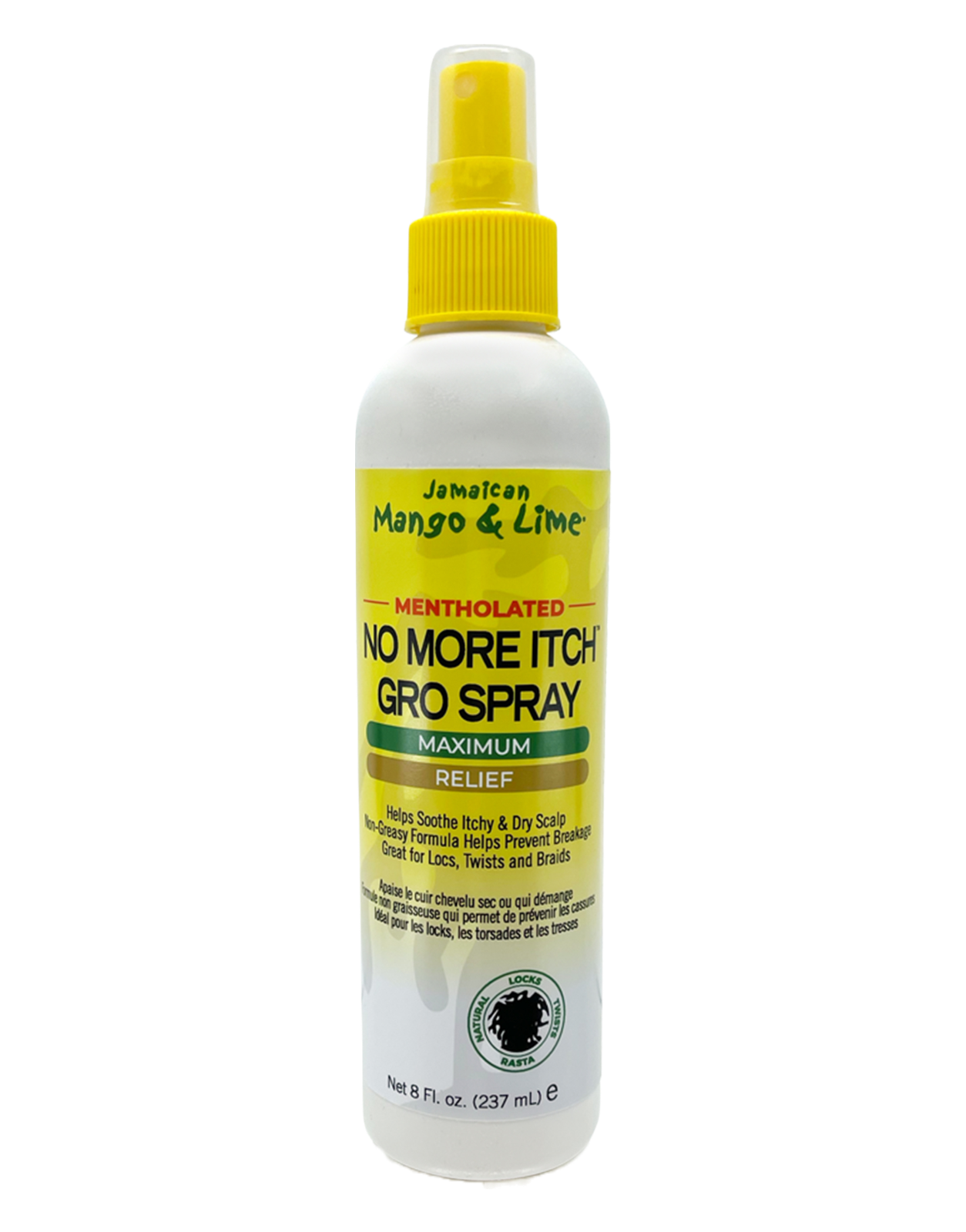 Jamaican Mango & Lime - Mentholated No More Itch Gro Spray