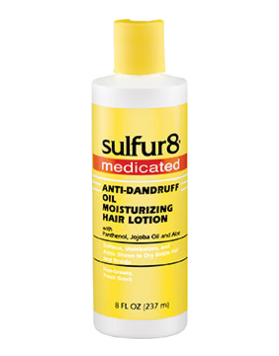 Sulfur8 - Medicated Anti-Dandruff Oil Moisturizing Hair Lotion