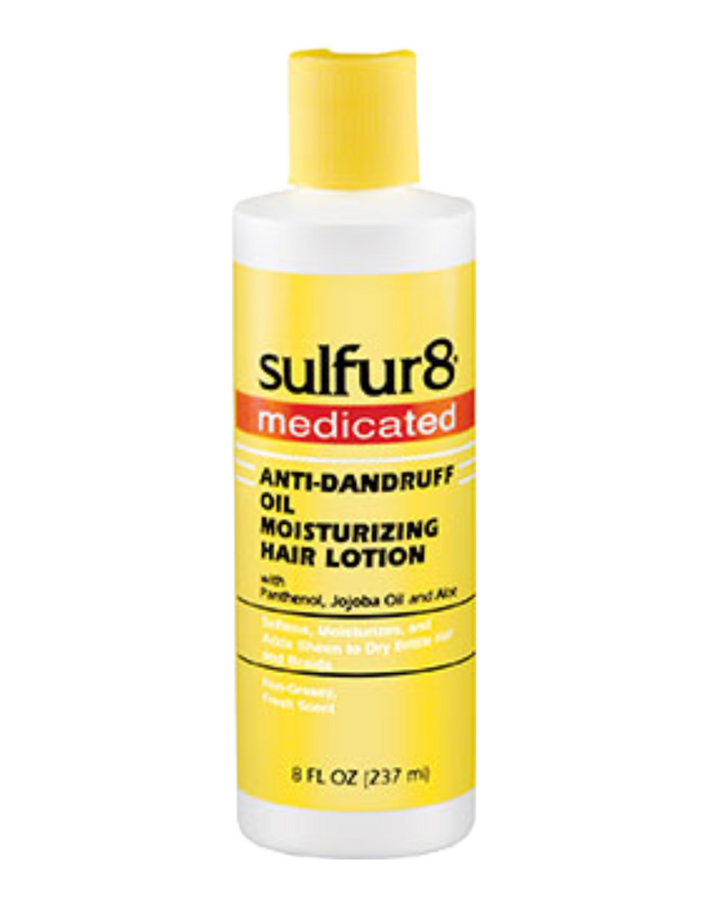 Sulfur8 - Medicated Anti-Dandruff Oil Moisturizing Hair Lotion