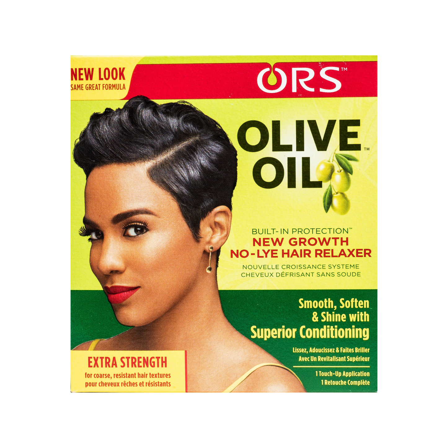 ORS - Olive Oil Built-In Protection New Growth No-Lye Hair Relaxer (Extra Strength)
