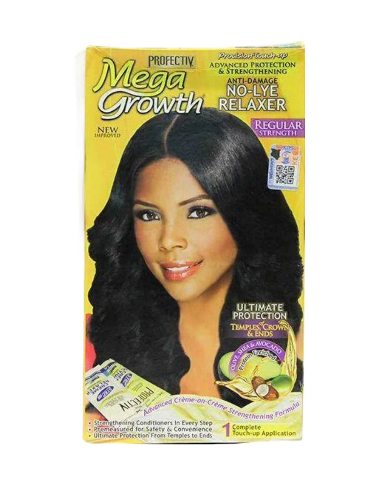 Profectiv - Mega Growth No-Lye Procision Touch Relaxer – Regular: 1 Touch-up Application