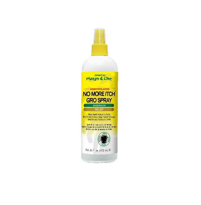 Jamaican Mango & Lime - Mentholated No More Itch Gro Spray 16 oz MAX