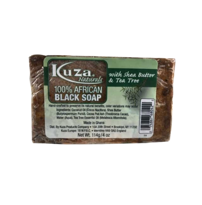Kuza - African Black Soap with Tea Tree Oil