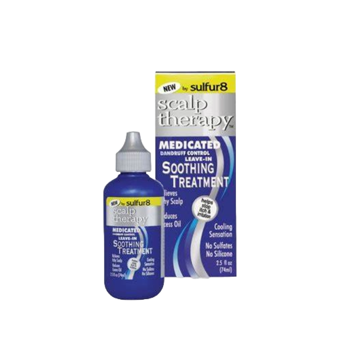 Sulfur8 - Scalp Therapy Medicated Dandruff Control Leave-In Soothing Treatment