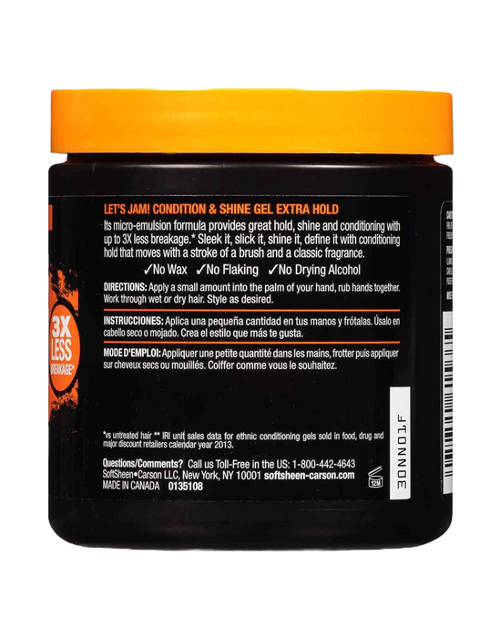 SoftSheen Carson - Let's Jam Condition & Shine Gel (Extra Hold)