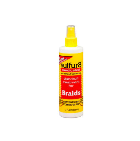 Sulfur 8 Medicated Braid Spray 12oz