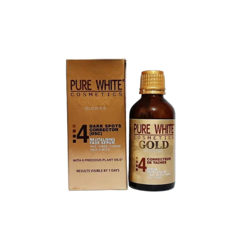 Pure White Cosmetics Gold Glowing Serum (Dark Spots Corrector) #50ml