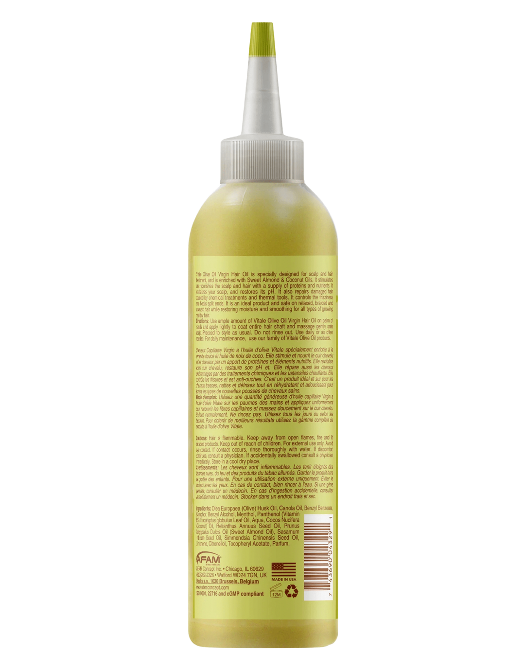Vitale - Olive Oil Virgin Hair Oil