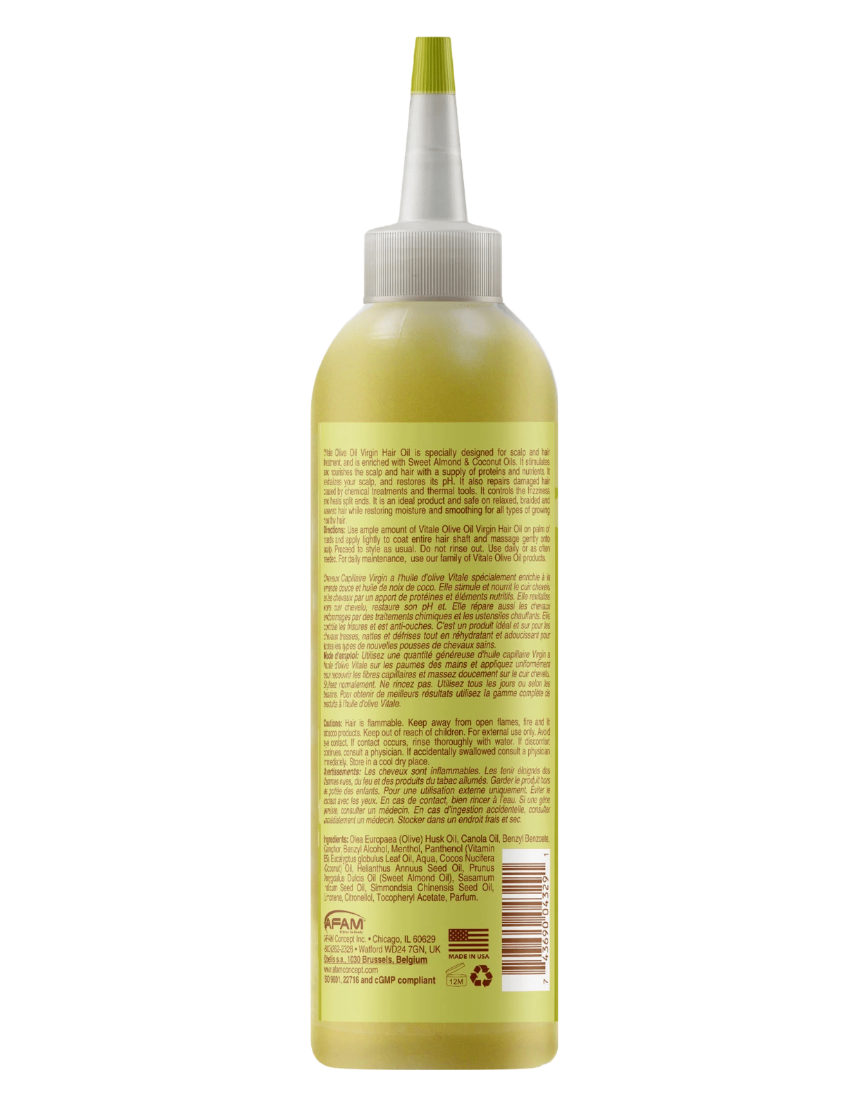 Vitale - Olive Oil Virgin Hair Oil