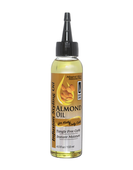 DOO GRO - Infusion Styling Oil with Almond Oil for Kinky Coily Curls