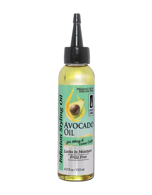 DOO GRO - Infusion Styling Oil with Avocado Oil for Wavy & Loose Curls