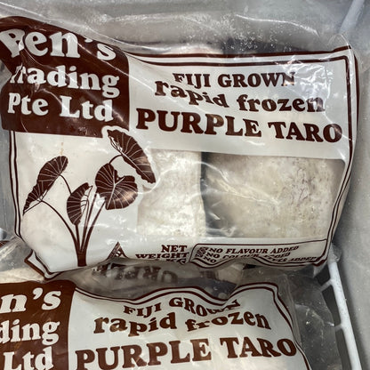 Frozen purple taro