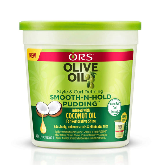 ORS Olive oil smooth-n-hold pudding 13oz  16oz