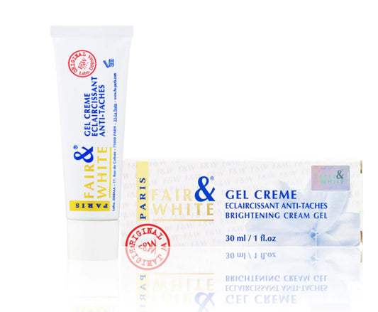 F&W gel creme brightening treatments