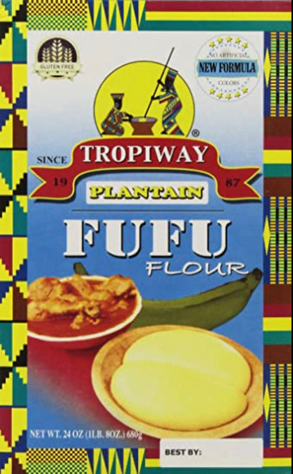 TROPIWAY PLANTAIN FUFU FLOUR 680g