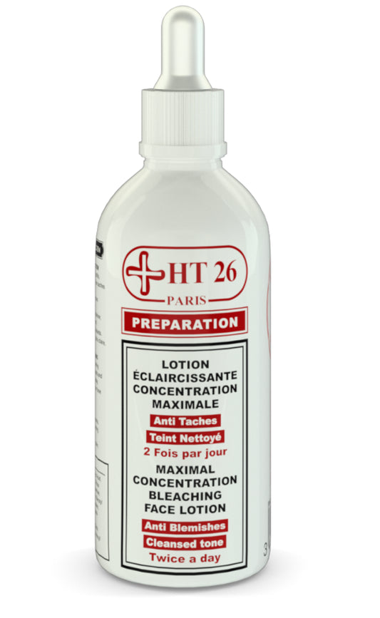 HT26 Paris maximal concentration bleaching face lotion