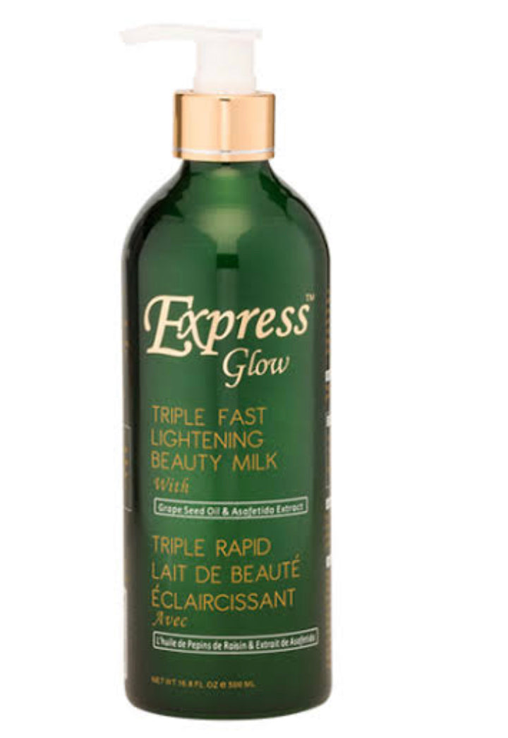 Express glow triple fast lightening beauty milk