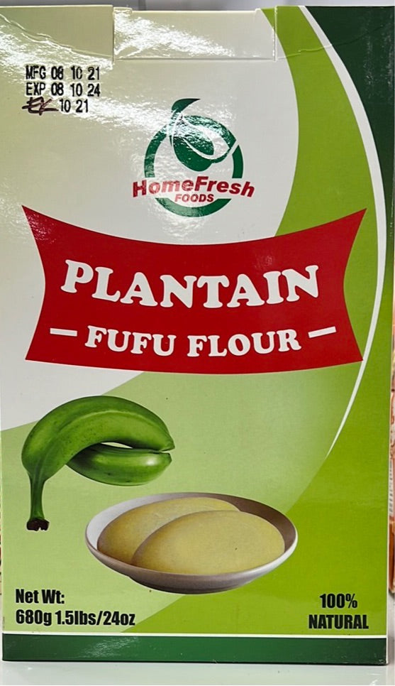Homefresh Plantain Fufu 680g