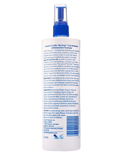 Luster's SCurl - No Drip Curl Activator Moisturiser
