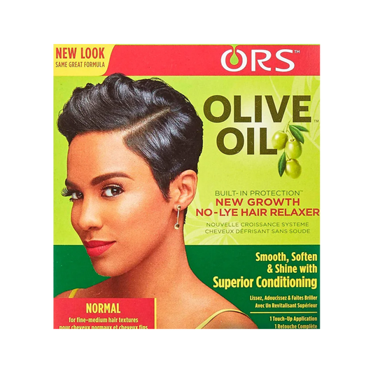 ORS - Olive Oil Built-In Protection New Growth No-Lye Hair Relaxer (Normal)