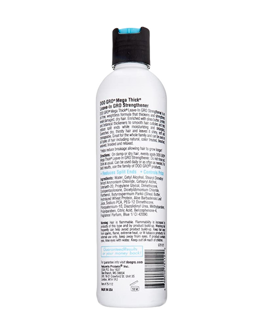 DOO GRO - Mega Thick Leave-In Strengthener