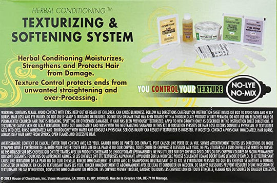 Texture My Way - No-Lye, No-Mix Texturising &amp; Softening System Kit